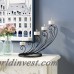 Fleur De Lis Living Decorative Tabletop 5-Candle Pillar Metal Candelabra FDLL8103